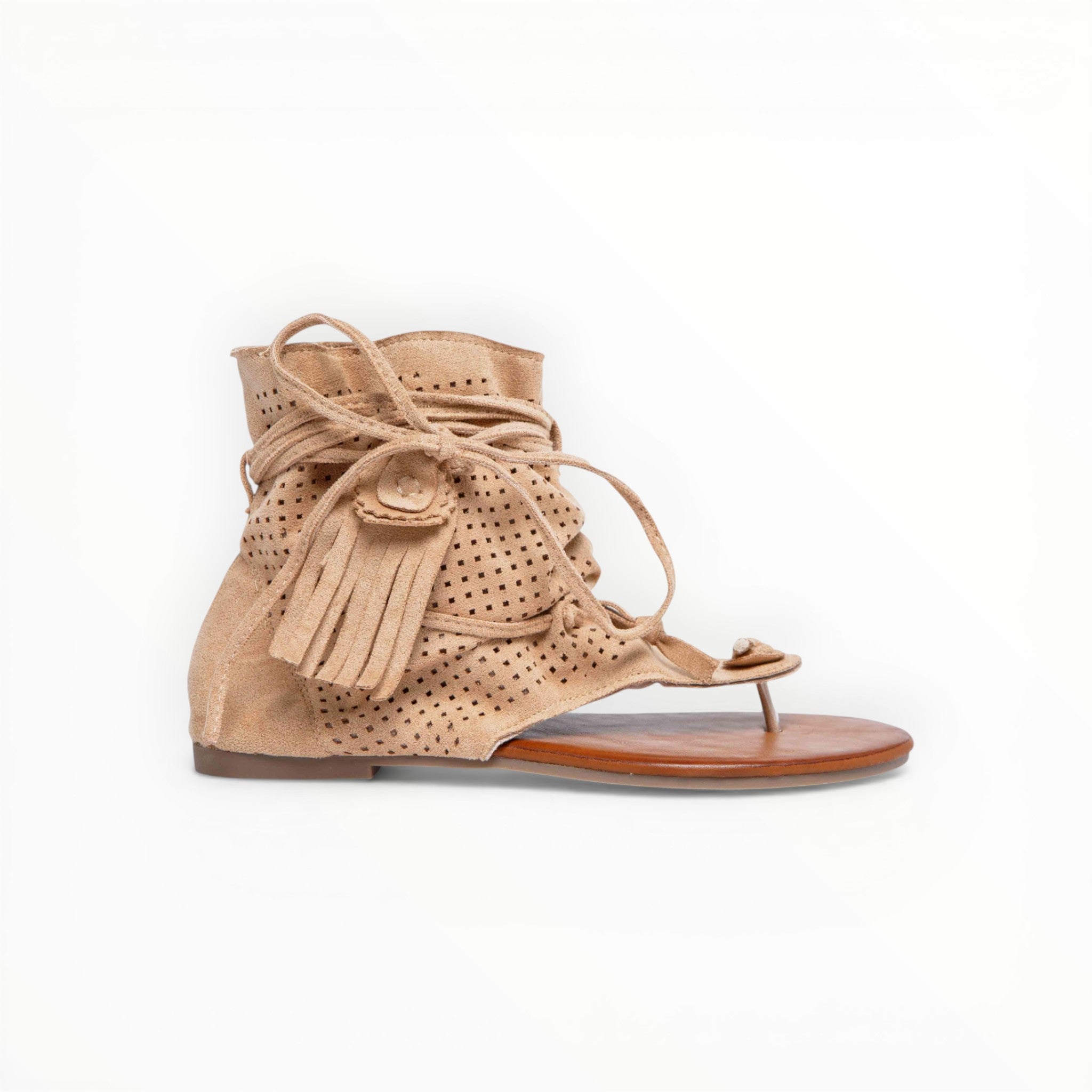 Sandales Bohème à Franges -Lady Glory - Chaussures Femme - LADY GLORY
