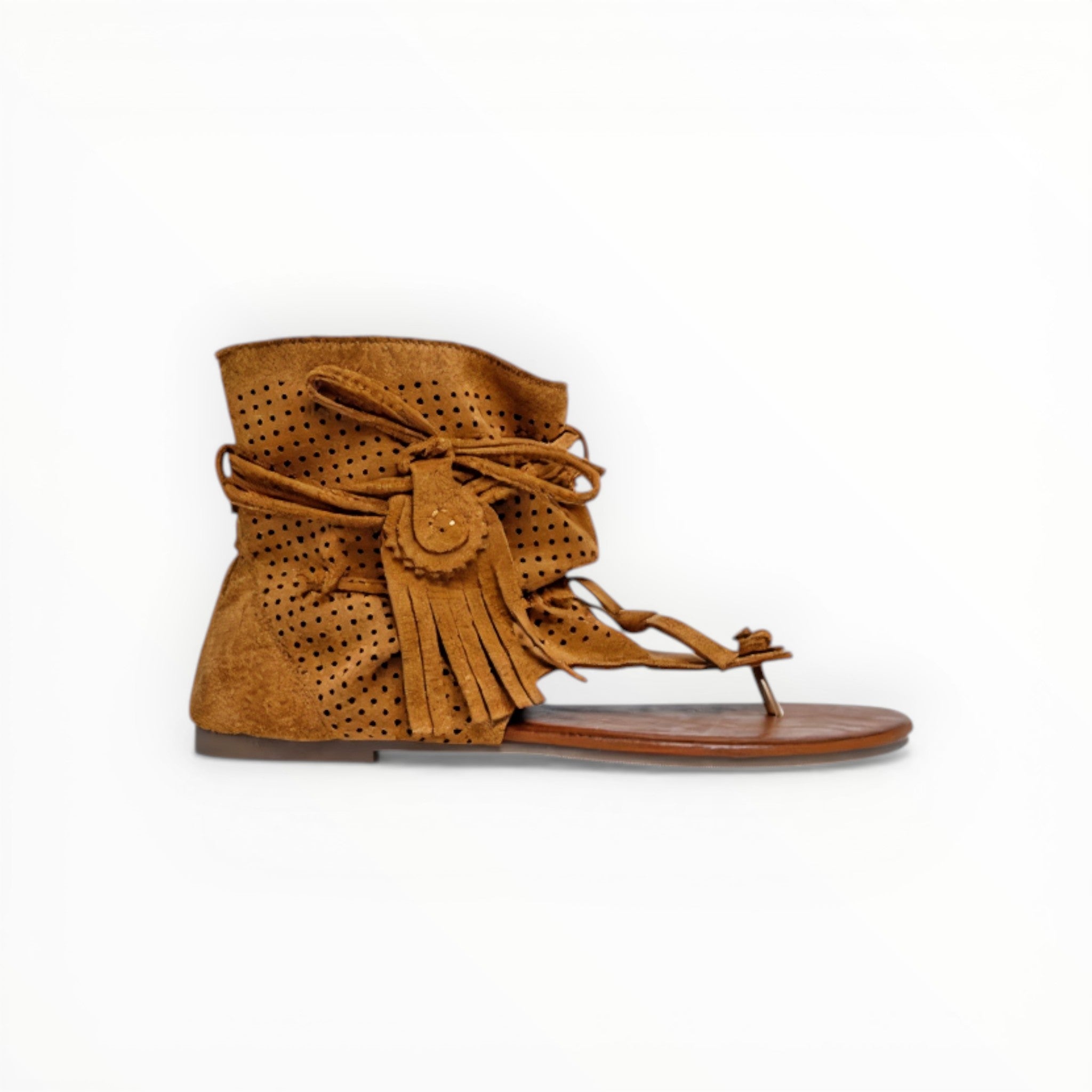 Sandales Bohème à Franges -Lady Glory - Chaussures Femme - LADY GLORY