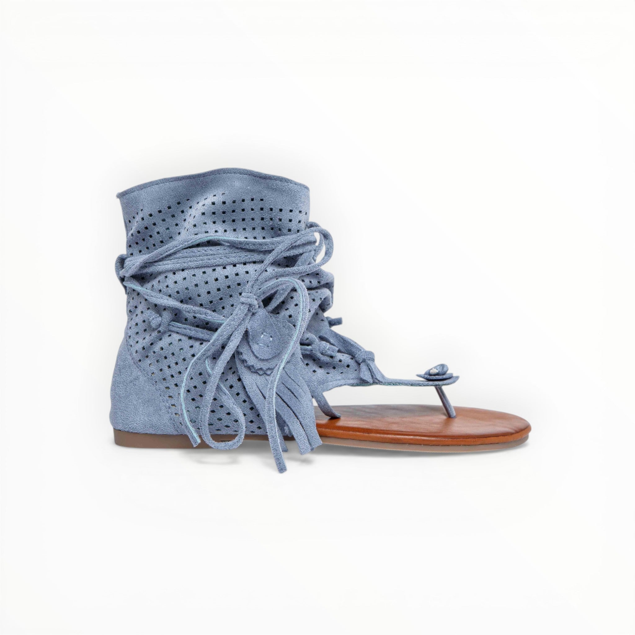 Sandales Bohème à Franges -Lady Glory - Chaussures Femme - LADY GLORY