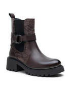 Bottines Chelsea Rock & Texture Reptile Lady Glory