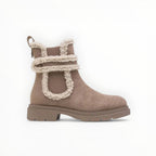 Bottine Fourrée Hiver Suédine LADY GLORY - Chaussures Femme - LADY GLORY