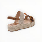 Espadrille Plateforme Perles & Brides - Joia Paris - Chaussures Femme - JOIA