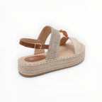 Espadrille Plateforme Perles & Brides - Joia Paris - Chaussures Femme - JOIA