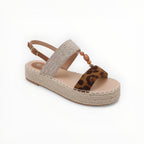 Espadrille Plateforme Perles & Brides - Joia Paris - Chaussures Femme - JOIA