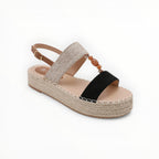 Espadrille Plateforme Perles & Brides - Joia Paris - Chaussures Femme - JOIA