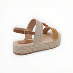 Espadrille Plateforme Perles & Brides - Joia Paris - Chaussures Femme - JOIA
