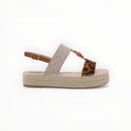 Espadrille Plateforme Perles & Brides - Joia Paris - Chaussures Femme - JOIA