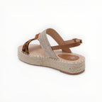 Espadrille Plateforme Perles & Brides - Joia Paris - Chaussures Femme - JOIA