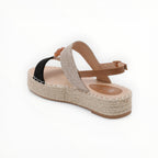 Espadrille Plateforme Perles & Brides - Joia Paris - Chaussures Femme - JOIA
