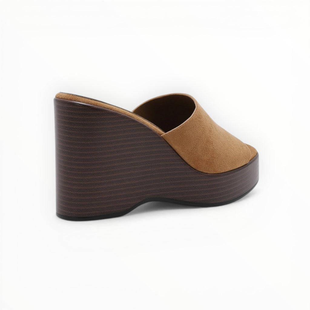 Mule Compensée Large Bride - Joia Paris - Chaussures Femme - JOIA