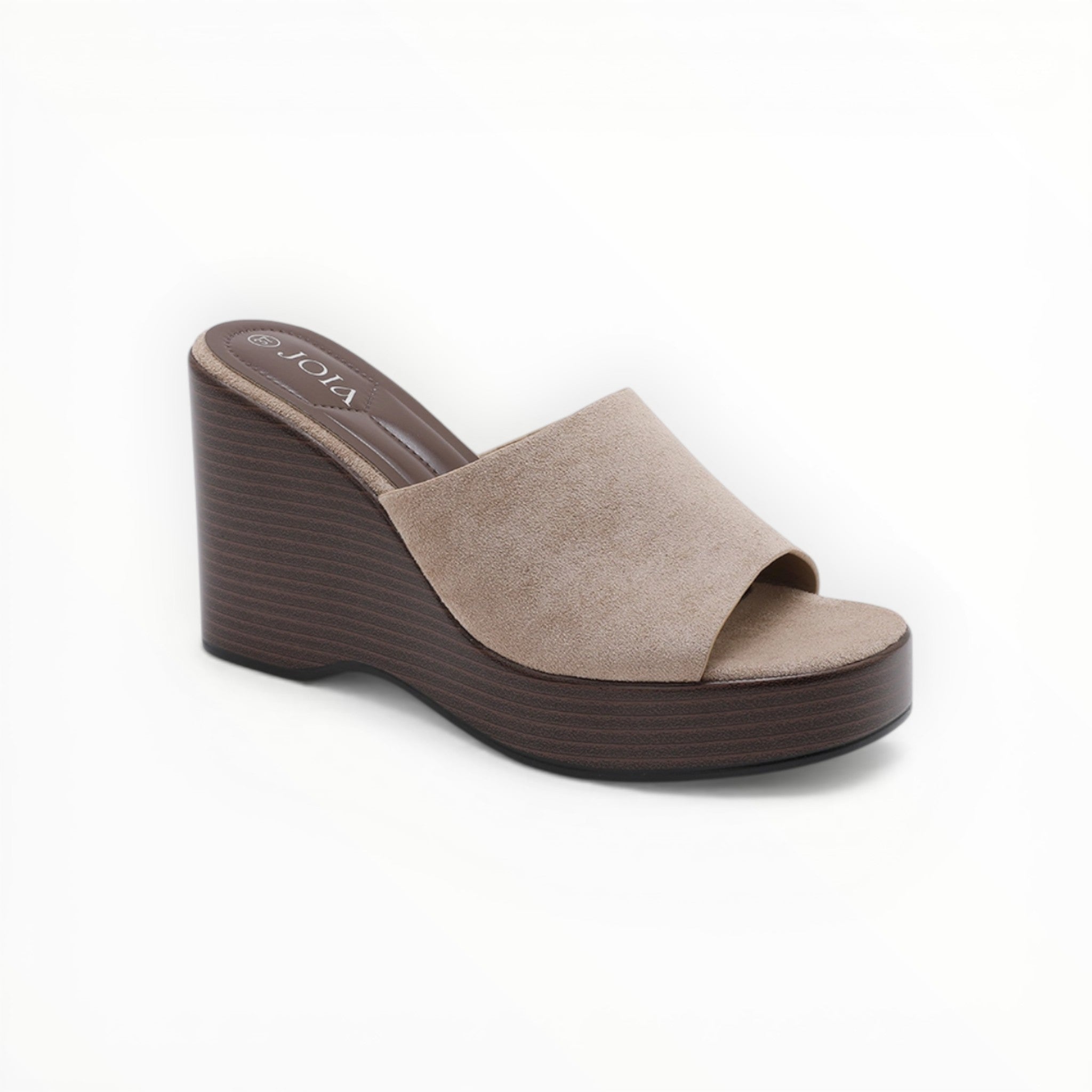Mule Compensée Large Bride - Joia Paris - Chaussures Femme - JOIA