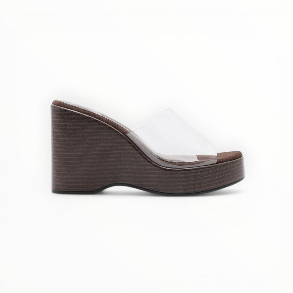 Mule Compensée Large Bride - Joia Paris - Chaussures Femme - JOIA