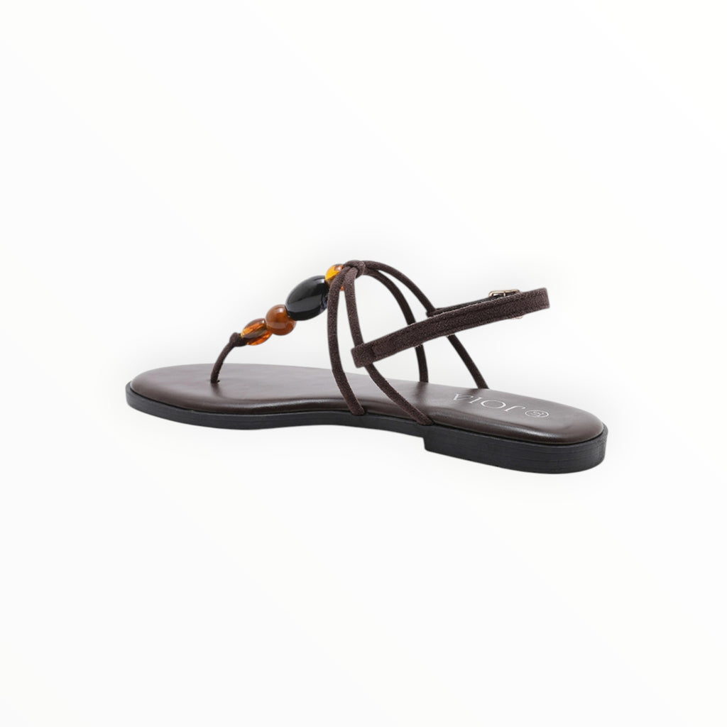Claquette Brides & Perles Décoratives - Joia Paris - Chaussures Femme - JOIA