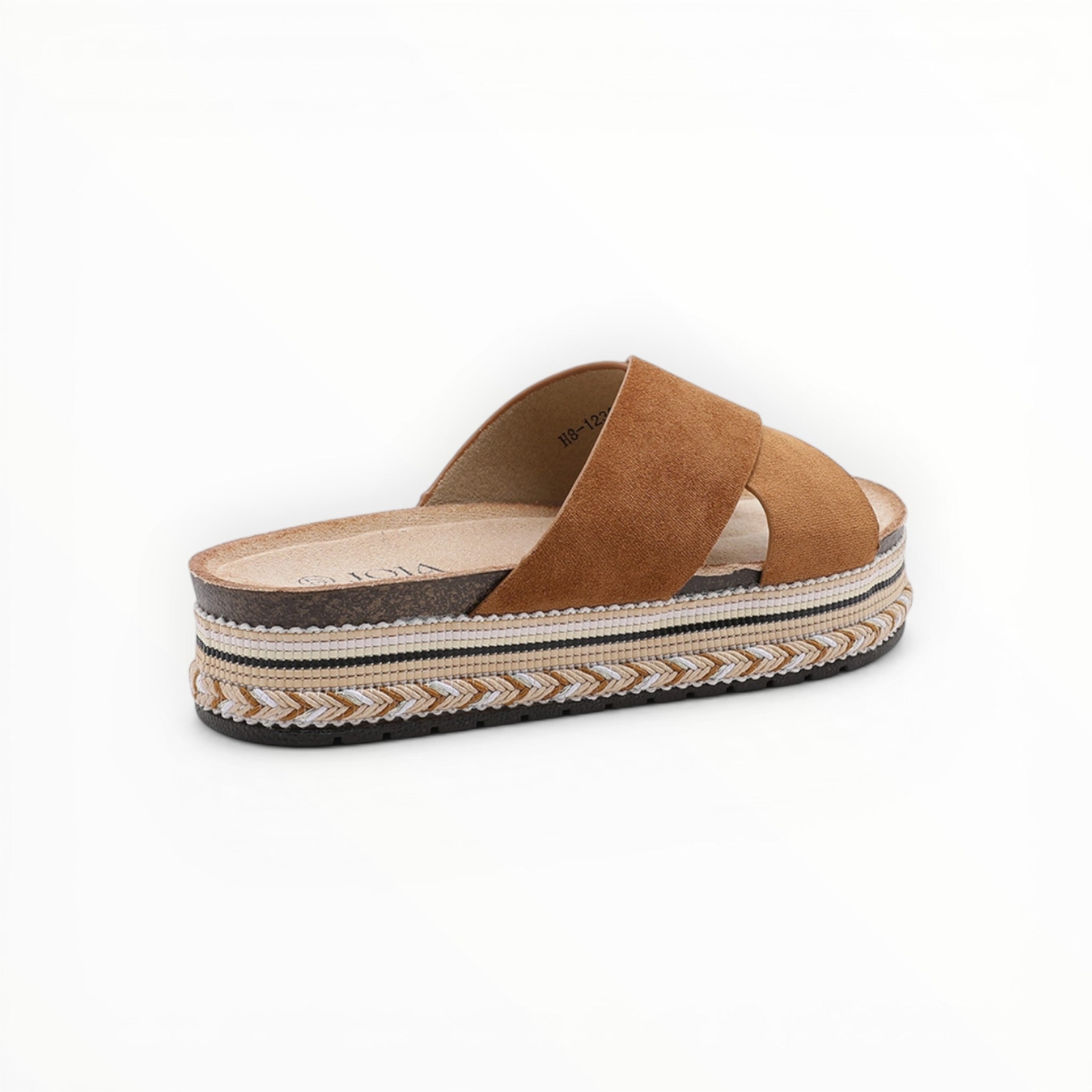 Claquette Plateforme Brides Croisées - Joia Paris - Chaussures Femme - JOIA