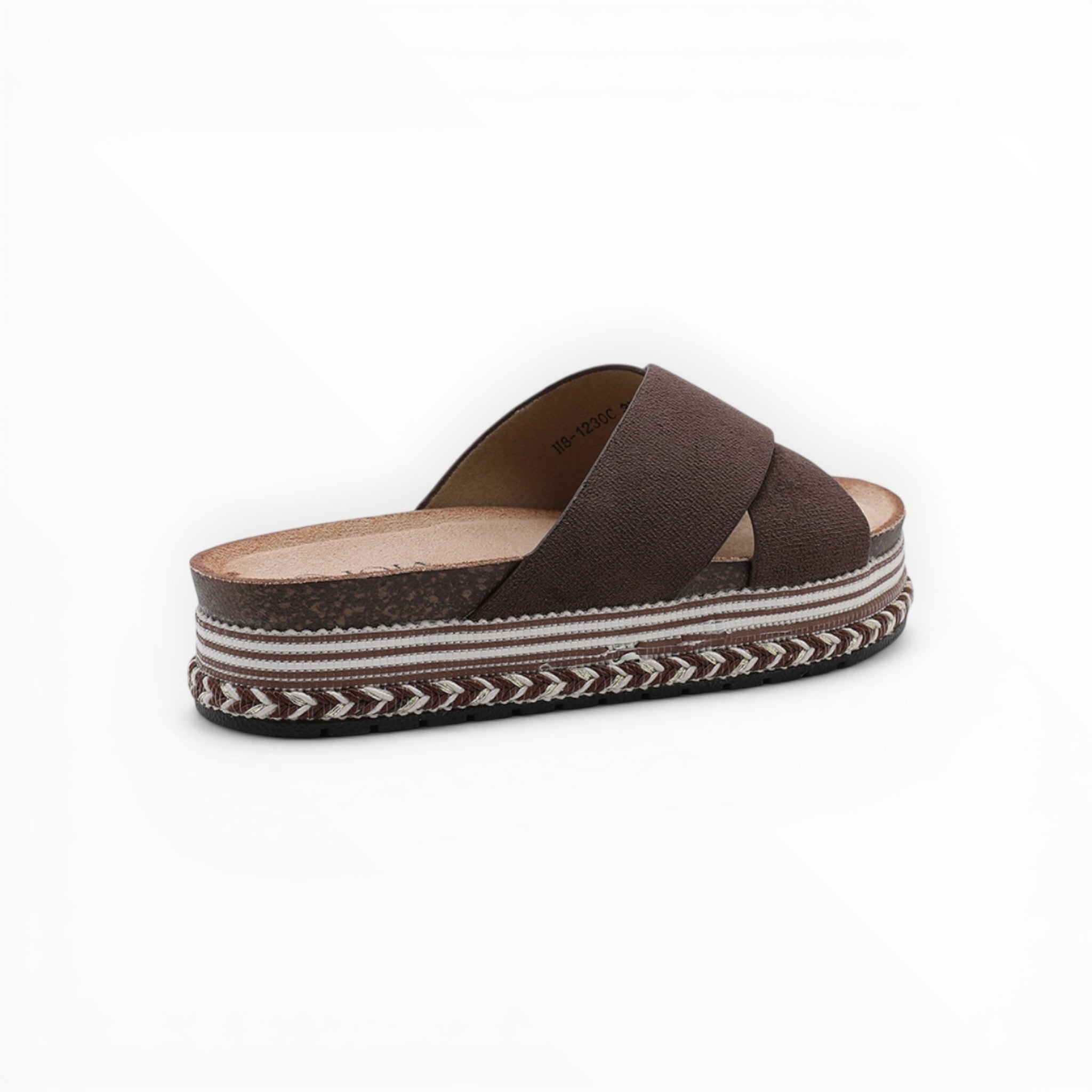 Claquette Plateforme Brides Croisées - Joia Paris - Chaussures Femme - JOIA