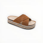 Claquette Plateforme Brides Croisées - Joia Paris - Chaussures Femme - JOIA