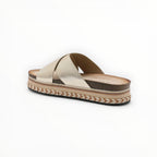 Claquette Plateforme Brides Croisées - Joia Paris - Chaussures Femme - JOIA