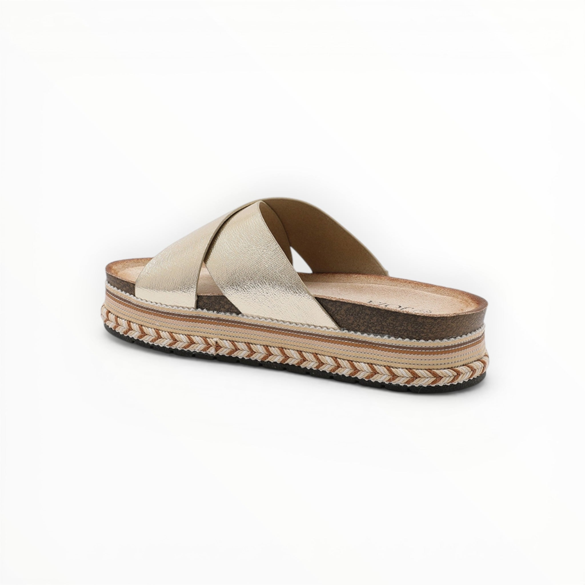 Claquette Plateforme Brides Croisées - Joia Paris - Chaussures Femme - JOIA