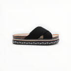 Claquette Plateforme Brides Croisées - Joia Paris - Chaussures Femme - JOIA