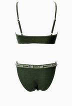 Bikini Triangle Sans Armature "LOVE" - Haut et Bas Assortis - Maillots de bain - BELLE COM'ELLE