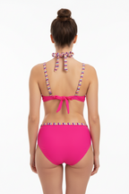 Bikini Triangle et Shorty Rayures - Maillots de bain - BELLE COM'ELLE
