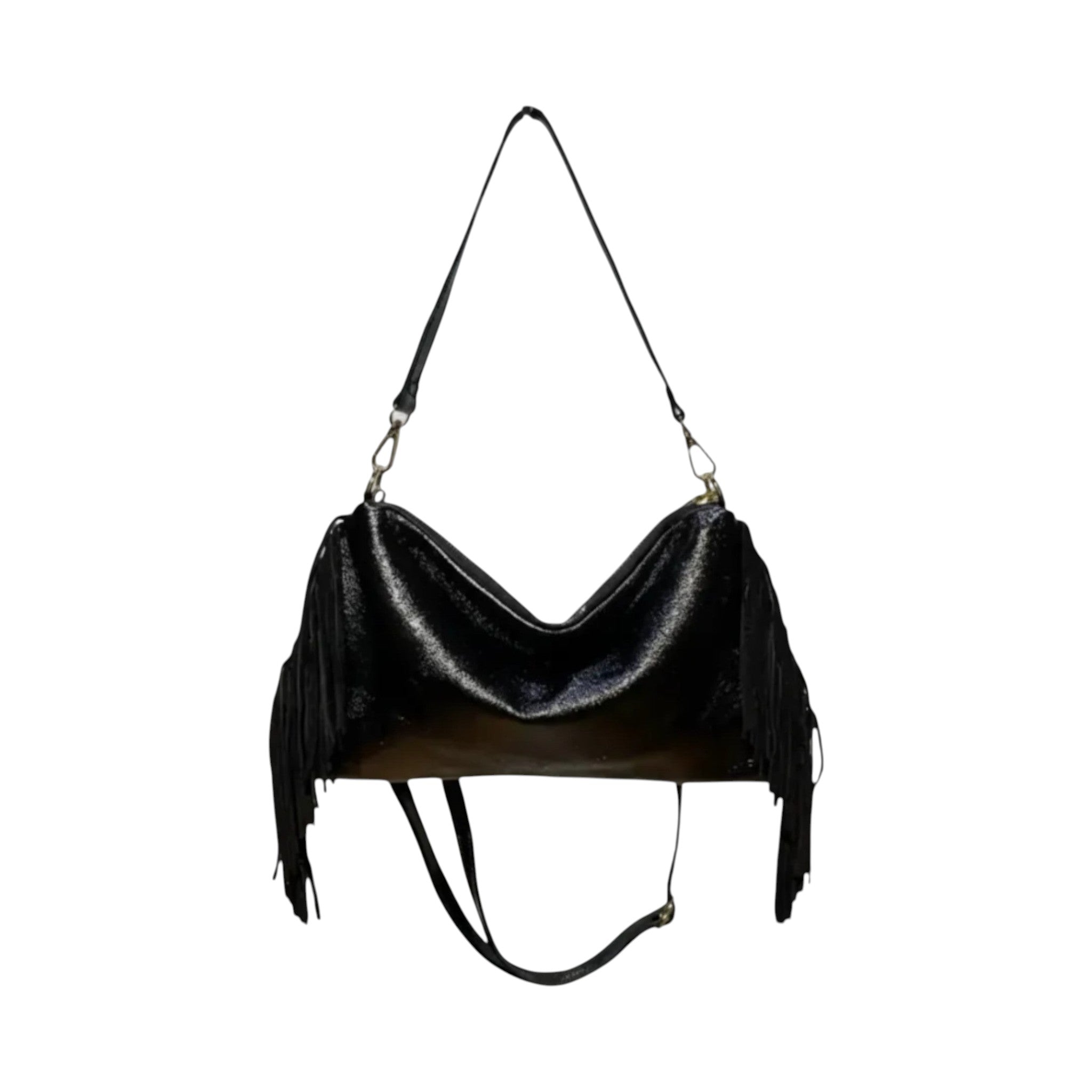 Sac Cuir Irisé à Franges Recto LOUISA LEE - Sacs - LOUISA LEE