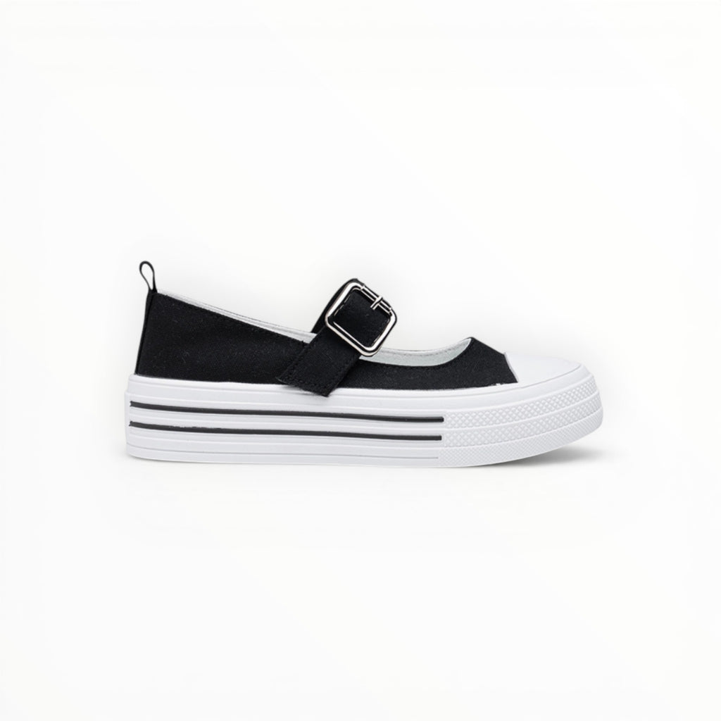 Baskets Mary Jane à Plateforme et Boucle Métallique Lady Glory - Chaussures Femme - LADY GLORY