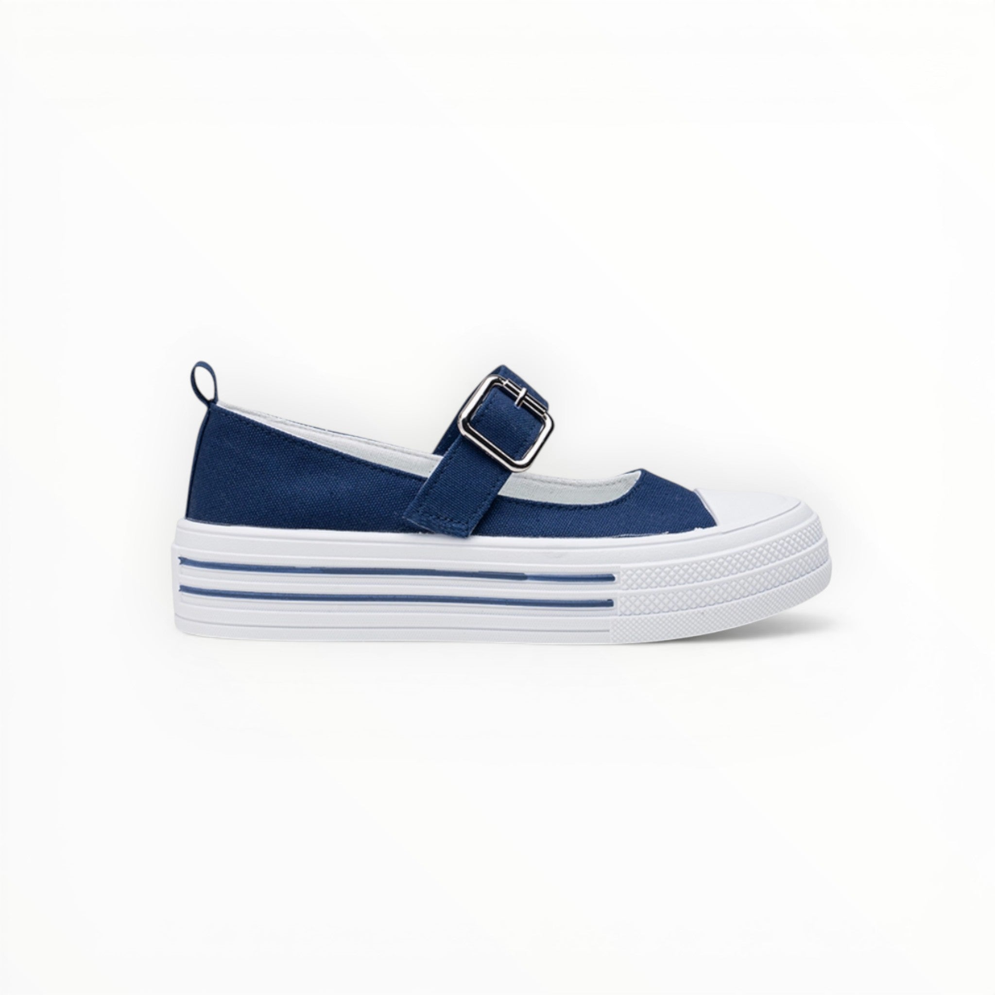 Baskets Mary Jane à Plateforme et Boucle Métallique Lady Glory - Chaussures Femme - LADY GLORY