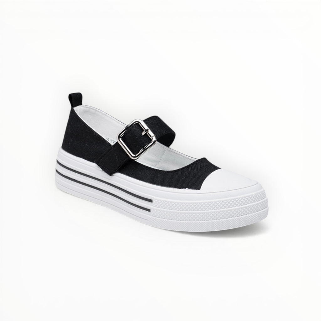 Baskets Mary Jane à Plateforme et Boucle Métallique Lady Glory - Chaussures Femme - LADY GLORY