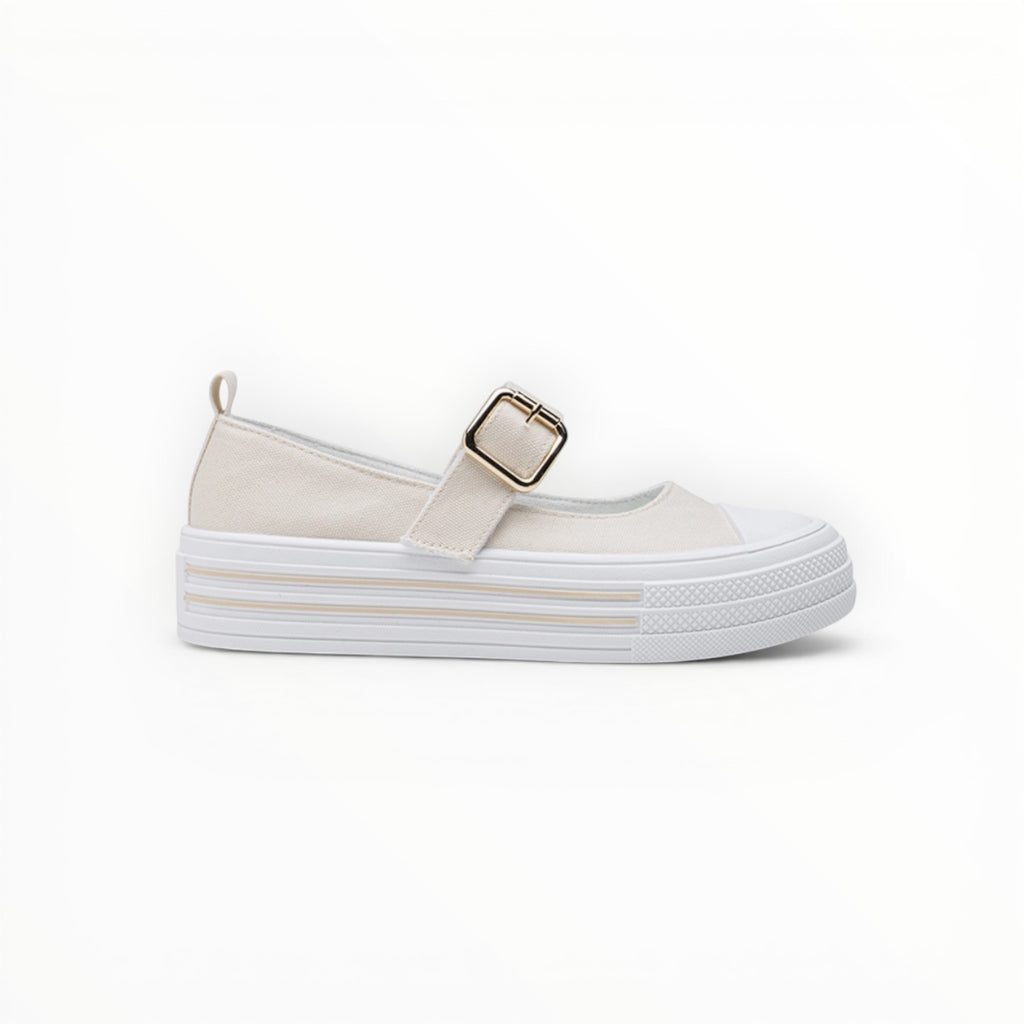 Baskets Mary Jane à Plateforme et Boucle Métallique Lady Glory - Chaussures Femme - LADY GLORY