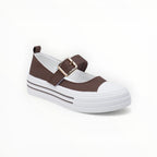 Baskets Mary Jane à Plateforme et Boucle Métallique Lady Glory - Chaussures Femme - LADY GLORY