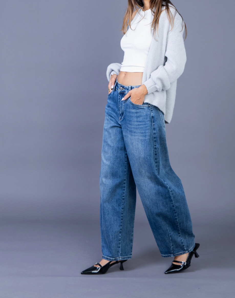 Jean barrel loose (Extra Ballon) « Melina »