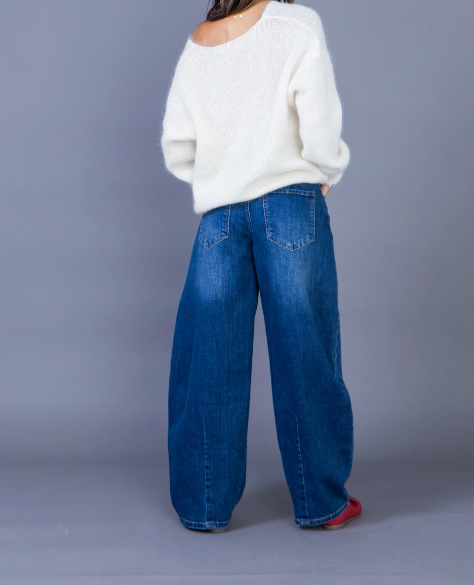 Jean barrel loose (Extra Ballon) « Melina »
