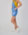 Salopette Jupe Femme Jean Aria - Coupe Slim Délavée - Jupe femme - ANA & LUCY