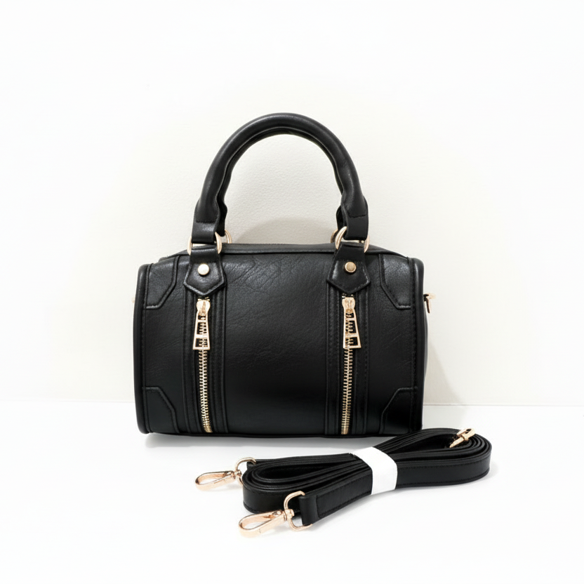 Sac à Main Bowling Tendance Détails Dorés