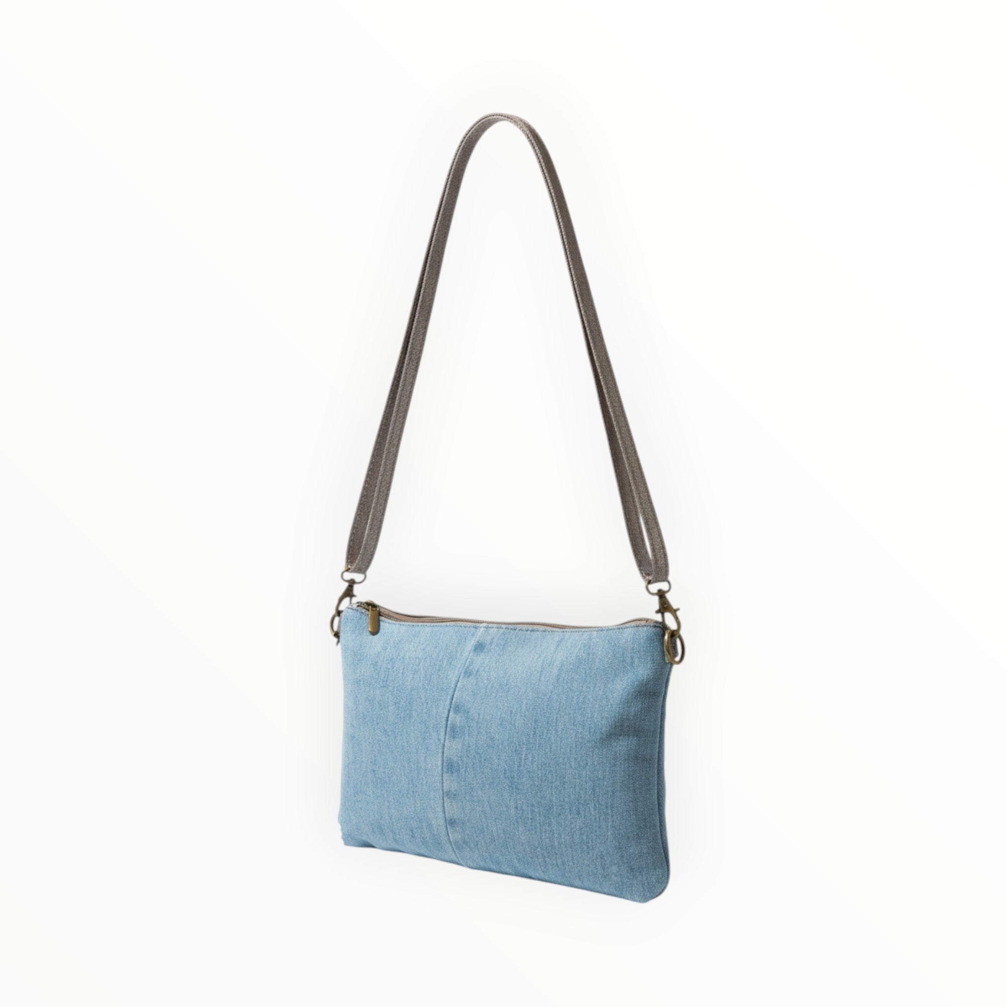 Sac à Main en Jeans Bandoulière Amovible