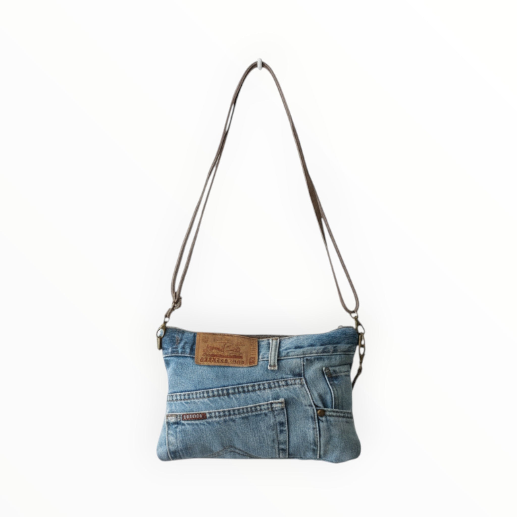 Sac à Main en Jeans Bandoulière Amovible