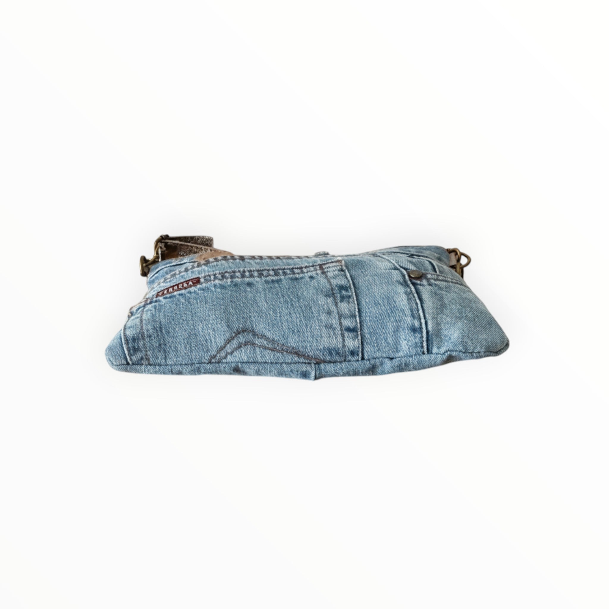 Sac à Main en Jeans Bandoulière Amovible