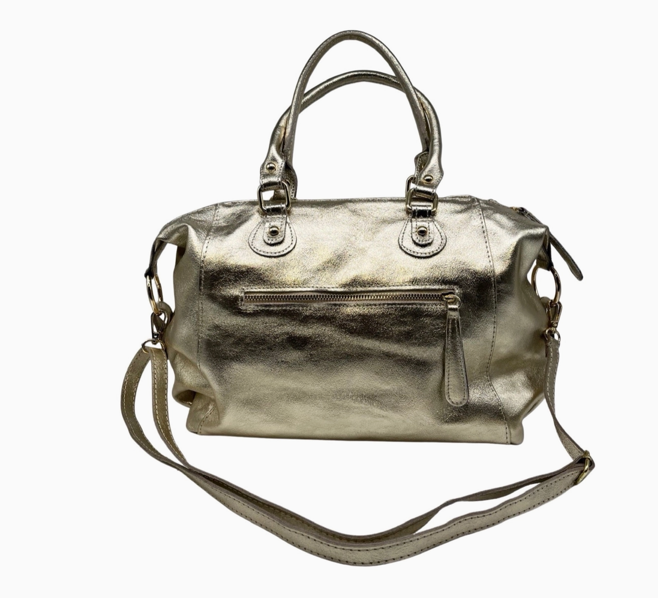 Louisa Lee Sac Gabrielle Cuir Irisé - 39cm