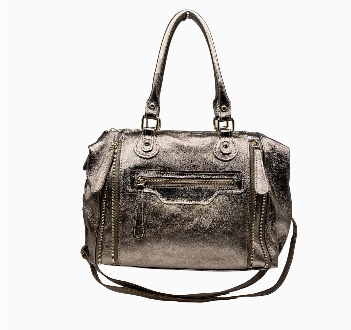 Louisa Lee Sac Gabrielle Cuir Irisé - 39cm