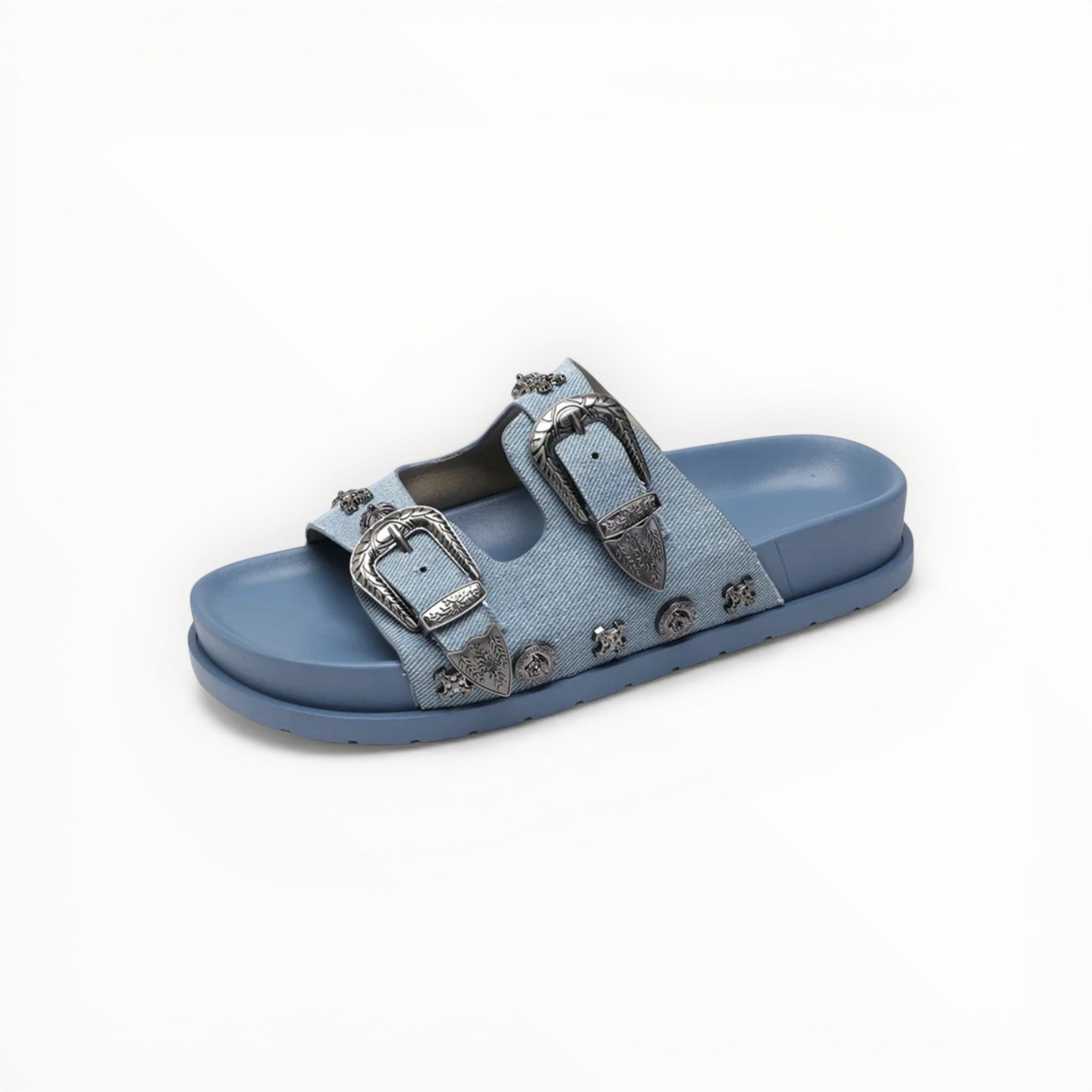 Claquette Plateforme Boucles - Joia Paris - Chaussures Femme - JOIA