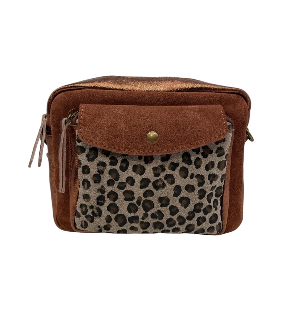 Sac Bandoulière Cuir Irisé Nuria LOUISA LEE - Sacs - LOUISA LEE
