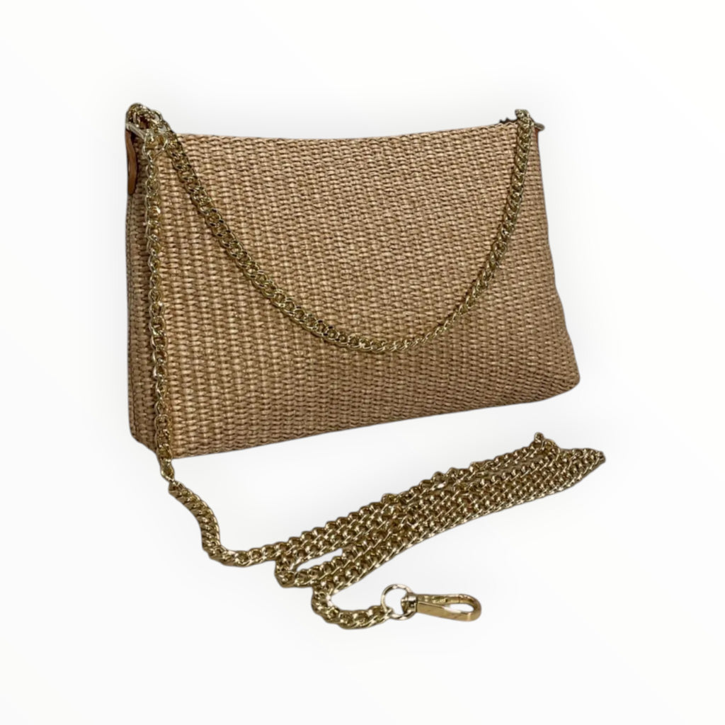 Pochette chaîne raphia LOUISA LEE - Sacs - LOUISA LEE