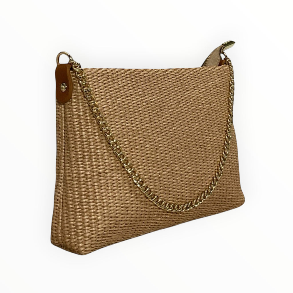 Pochette chaîne raphia LOUISA LEE - Sacs - LOUISA LEE