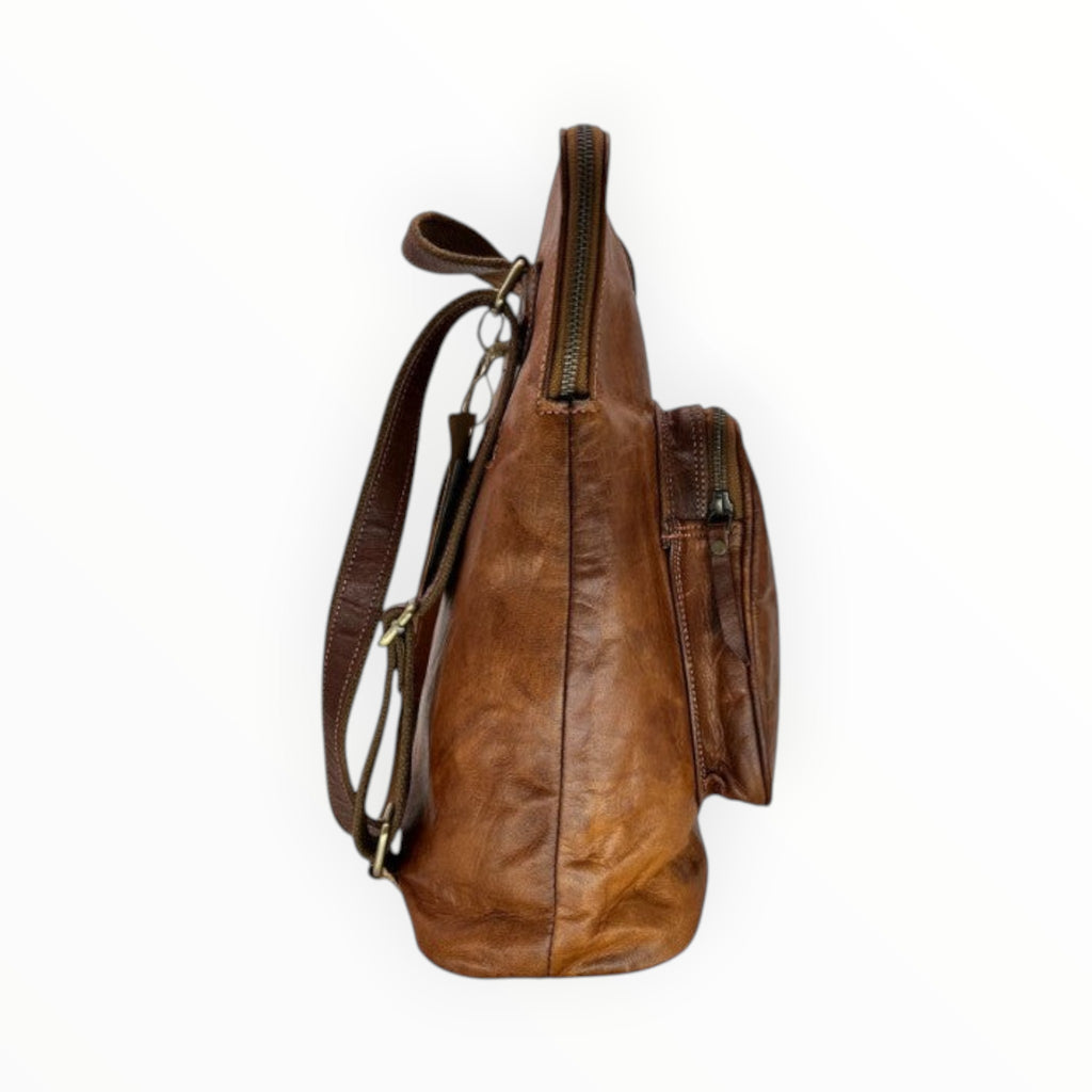 Sac à dos cuir de chèvre ILA LOUISA LEE - Sacs - LOUISA LEE
