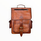 Sac à dos cuir MIRA grande capacité LOUISA LEE - Sacs - LOUISA LEE