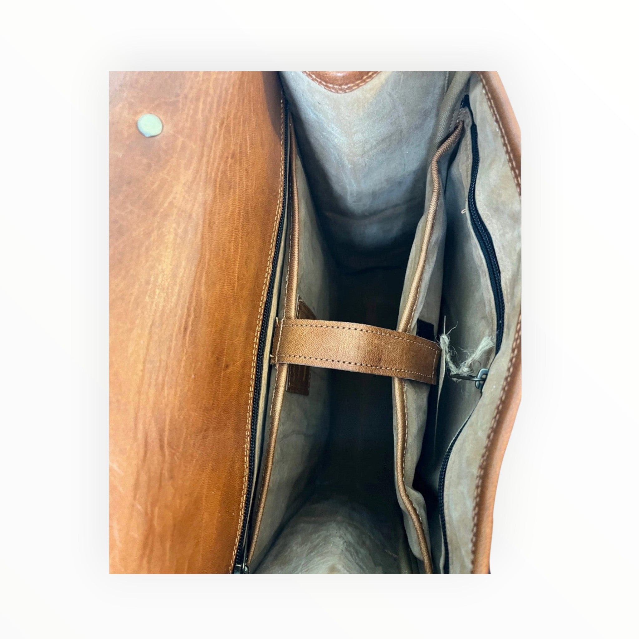 Sac à dos cuir MIRA grande capacité LOUISA LEE - Sacs - LOUISA LEE