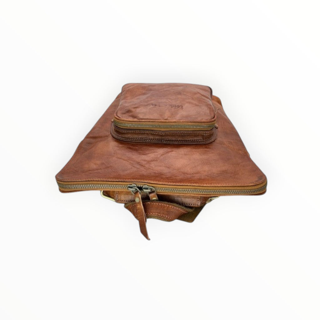 Sac à dos cuir de chèvre ILA LOUISA LEE - Sacs - LOUISA LEE