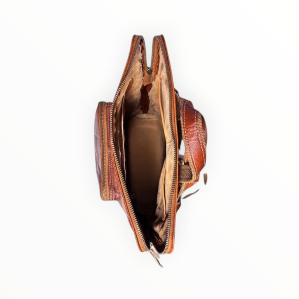 Sac à dos cuir de chèvre ILA LOUISA LEE - Sacs - LOUISA LEE