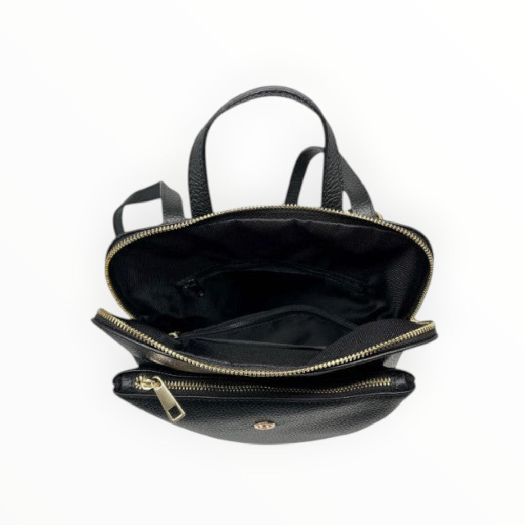 Sac à dos cuir grainé CRISTINA LOUISA LEE - Sacs - LOUISA LEE